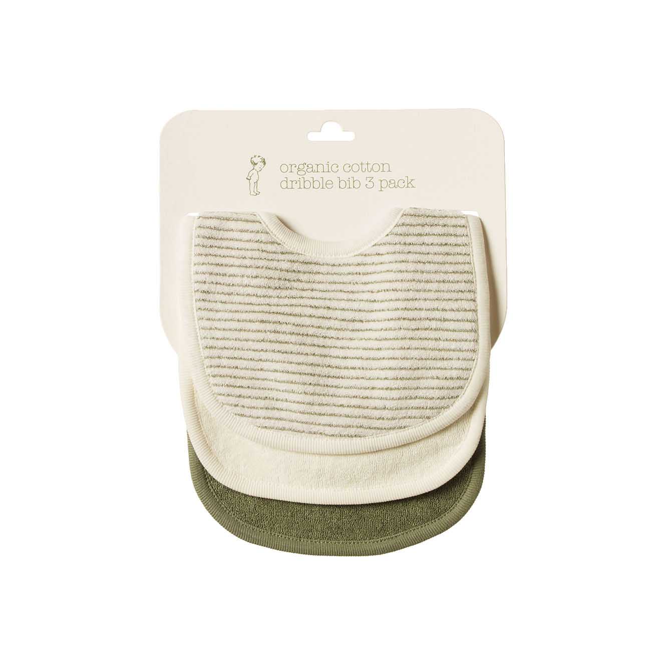 Nature Baby Dribble Bibs 3 Pack